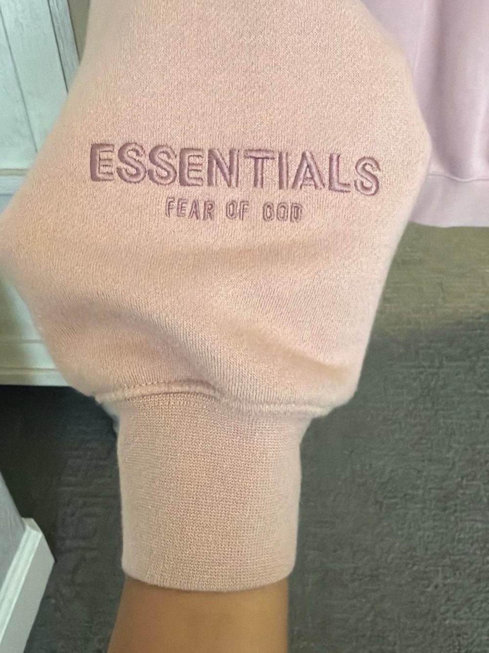 Fear of God Essentials Hoodie | Pink | Size
Medium - Picture 5 of 5